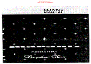 Marantz-ST450L-tun-sm 维修电路原理图.pdf