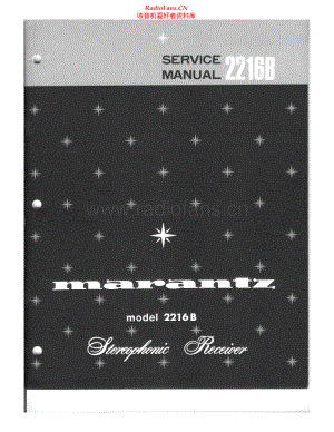 Marantz-2216B-rec-sm 维修电路原理图.pdf