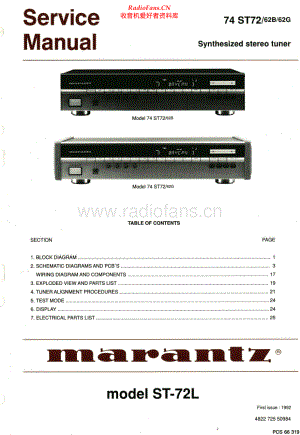Marantz-ST72-tun-sm 维修电路原理图.pdf