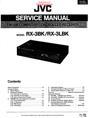 JVC-RX3BK-rec-sm 维修电路原理图.pdf