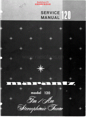 Marantz-120-tun-sm 维修电路原理图.pdf