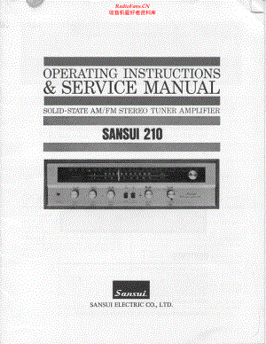 Sansui-210-rec-sm 维修电路原理图.pdf