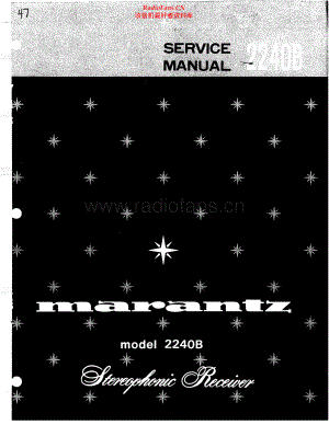 Marantz-2240B-rec-sm 维修电路原理图.pdf