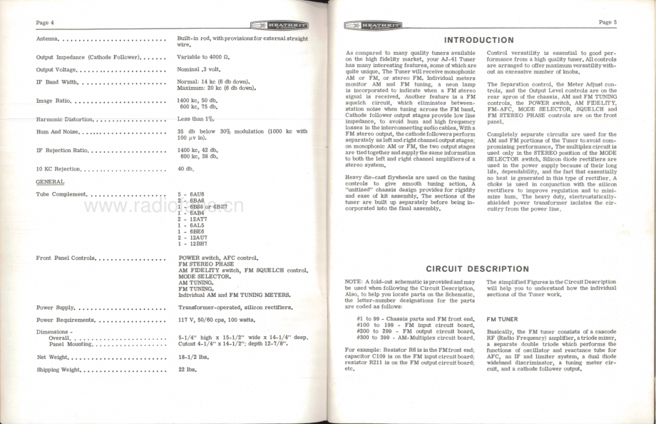 Heathkit-AJ41-tun-sm 维修电路原理图.pdf_第3页
