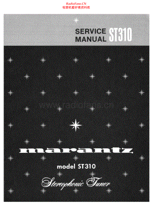 Marantz-ST310-tun-sm 维修电路原理图.pdf