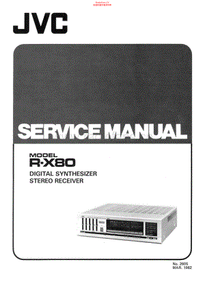 JVC-RX80-rec-sm 维修电路原理图.pdf
