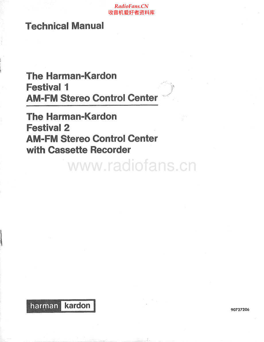 HarmanKardon-Festival2-rec-sm维修电路原理图.pdf_第1页
