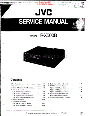 JVC-RX500B-rec-sm2 维修电路原理图.pdf