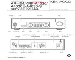 Kenwood-KRFA4030E-rec-sm 维修电路原理图.pdf
