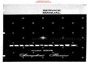 Marantz-2252B-rec-sm 维修电路原理图.pdf