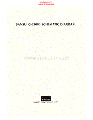 Sansui-G22000-rec-sch 维修电路原理图.pdf