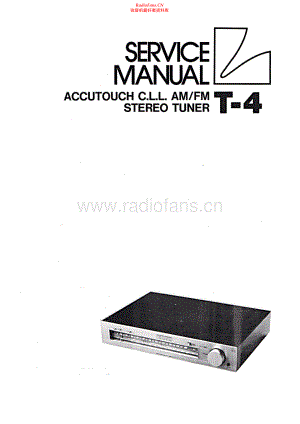 Luxman-T4-tun-sm 维修电路原理图.pdf