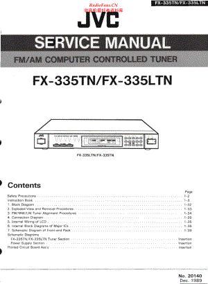 JVC-FX335TN-tun-sm 维修电路原理图.pdf