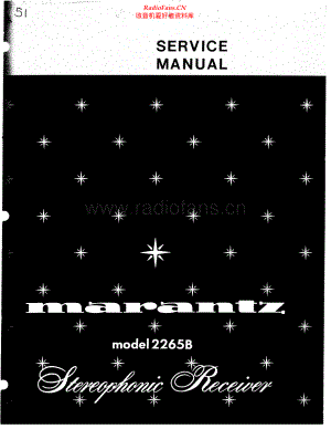 Marantz-2265B-rec-sm 维修电路原理图.pdf
