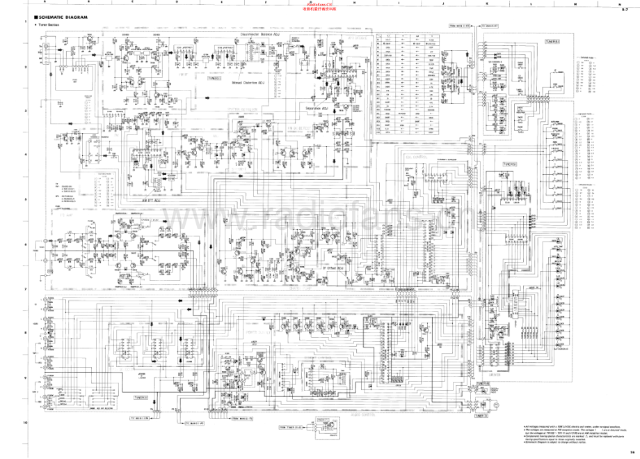 Yamaha-R7-rec-sch 维修电路原理图.pdf_第1页