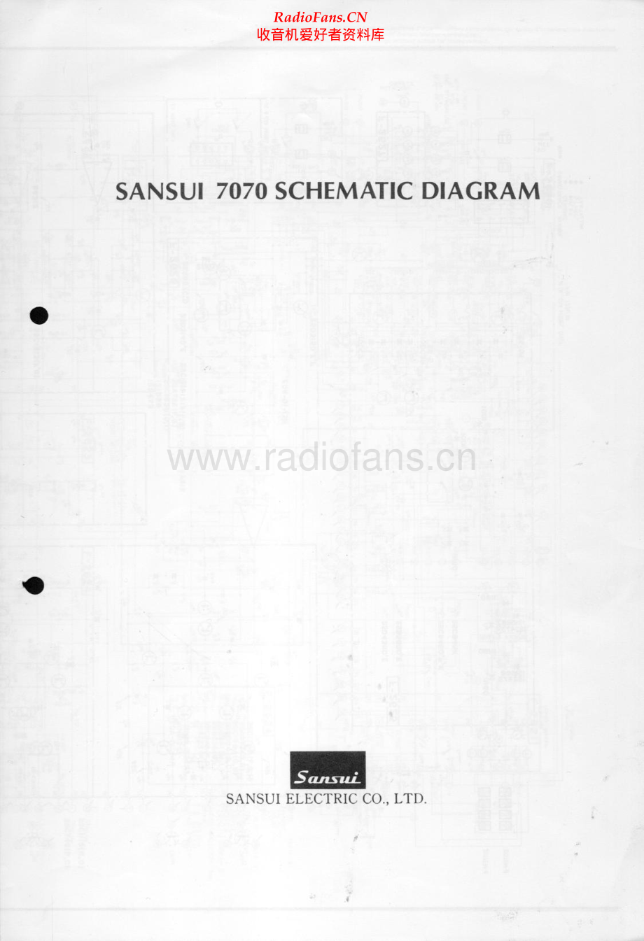 Sansui-7070-rec-sch 维修电路原理图.pdf_第1页