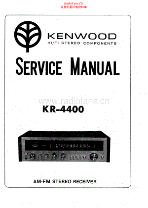 Kenwood-KR4400-rec-sm 维修电路原理图.pdf