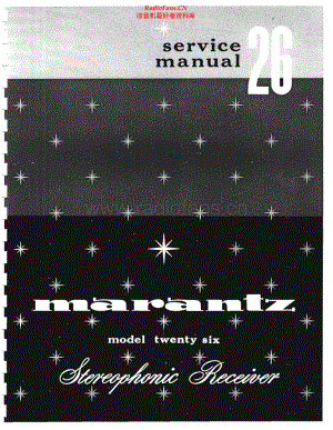Marantz-26-rec-sm 维修电路原理图.pdf