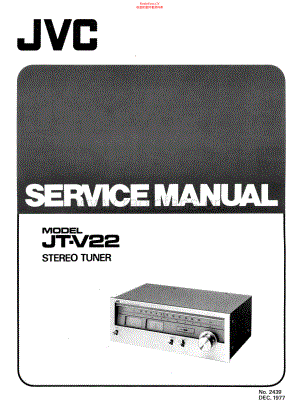 JVC-JTV22-tun-sm 维修电路原理图.pdf