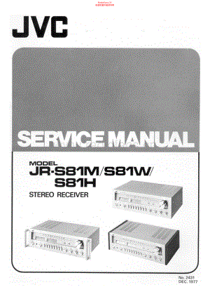 JVC-JRS81H-rec-sm 维修电路原理图.pdf