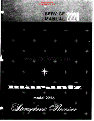 Marantz-2226-rec-sm 维修电路原理图.pdf