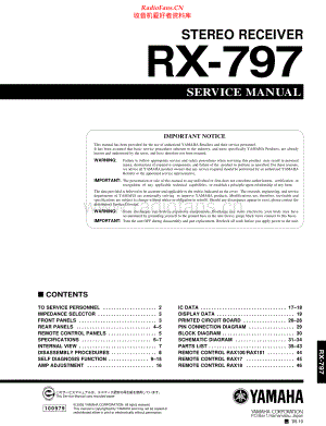 Yamaha-RX797-rec-sm(2) 维修电路原理图.pdf