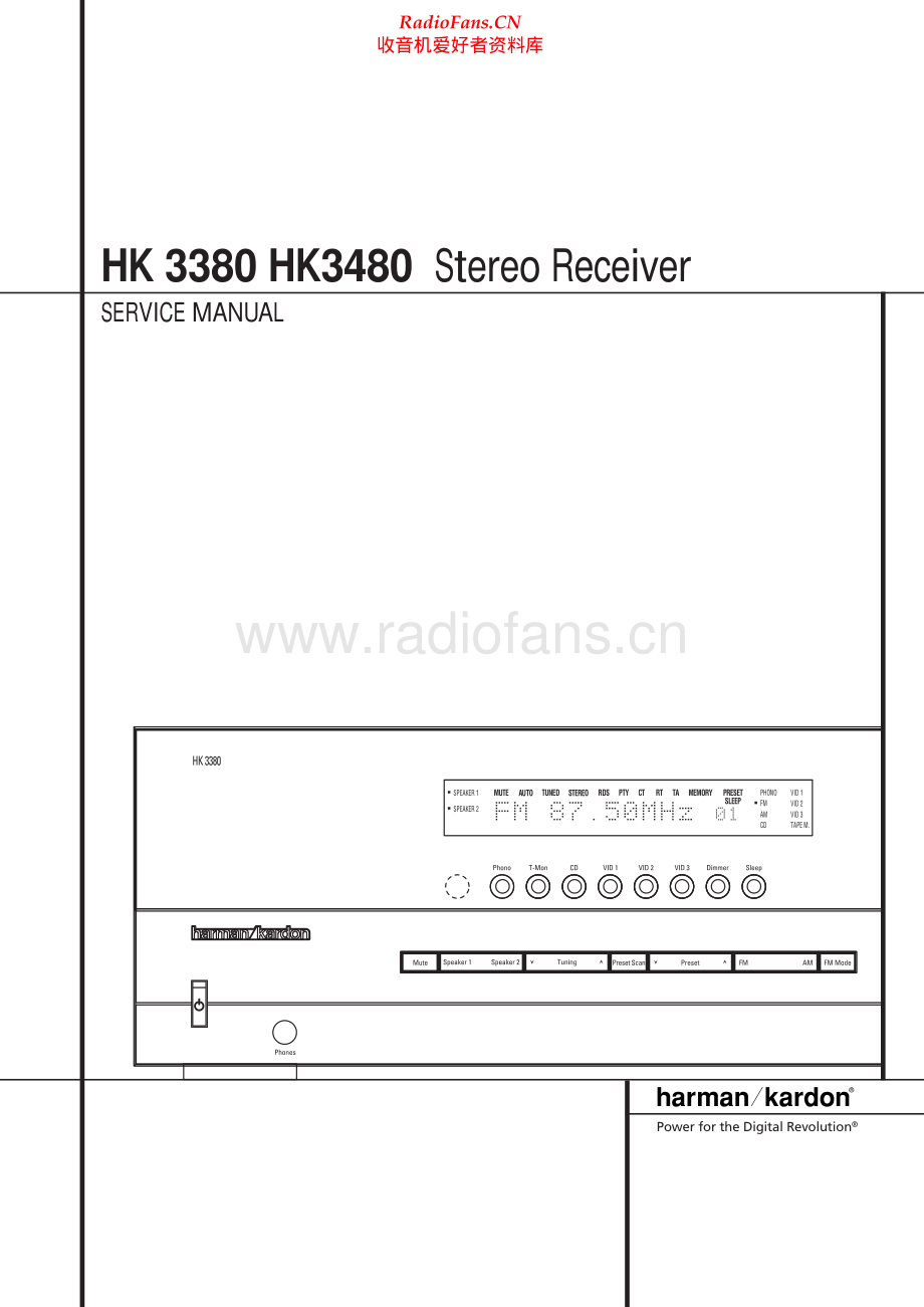 HarmanKardon-HK3380-rec-sm2维修电路原理图.pdf_第1页