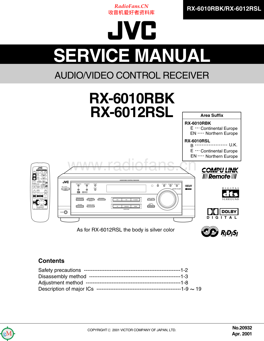 JVC-RX6010RBK-rec-sm 维修电路原理图.pdf_第1页