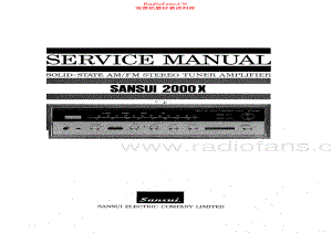 Sansui-2000X-rec-sm 维修电路原理图.pdf