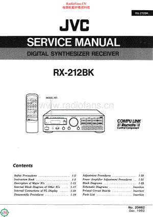 JVC-RX212BK-rec-sm 维修电路原理图.pdf
