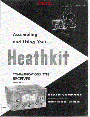 Heathkit-AR3-rec-sm 维修电路原理图.pdf