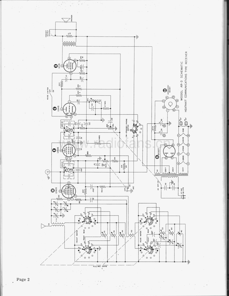 Heathkit-AR3-rec-sm 维修电路原理图.pdf_第3页