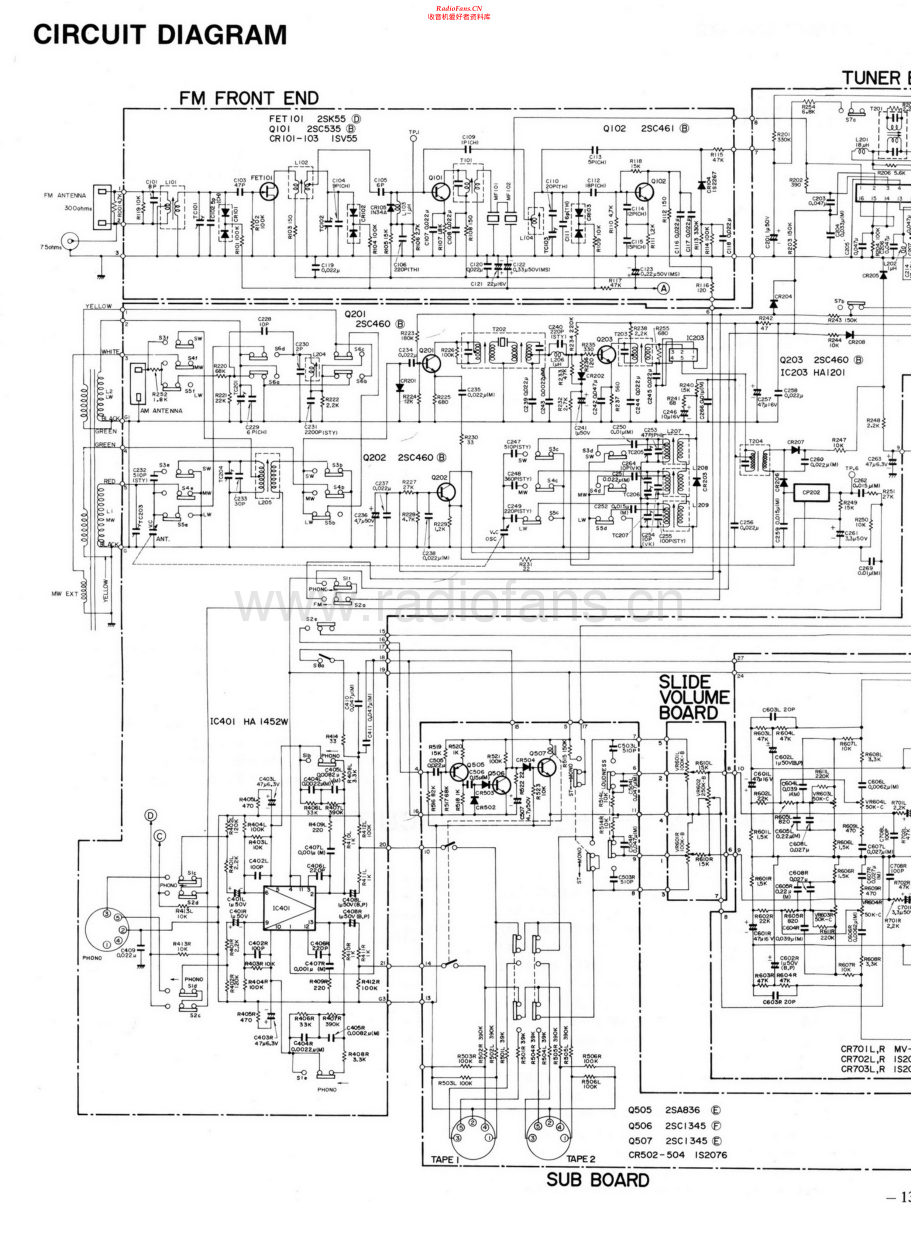 Hitachi-SR4410-rec-sm 维修电路原理图.pdf_第2页