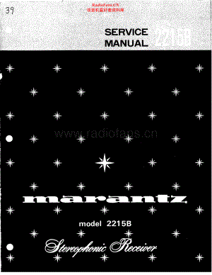 Marantz-2215B-rec-sm 维修电路原理图.pdf