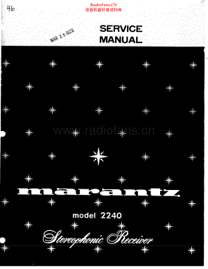 Marantz-2240-rec-sm 维修电路原理图.pdf