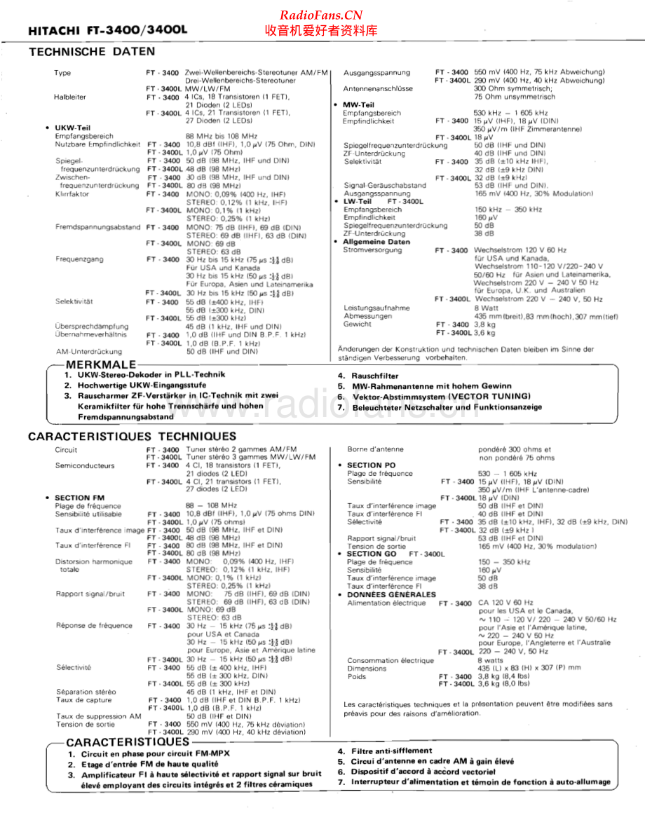 Hitachi-FT3400-tun-sm 维修电路原理图.pdf_第2页