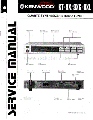 Kenwood-KT9X-tun-sm 维修电路原理图.pdf