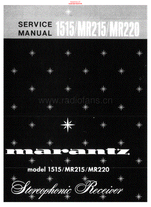 Marantz-MR220-rec-sm 维修电路原理图.pdf