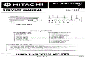 Hitachi-FTM1-tun-sm 维修电路原理图.pdf