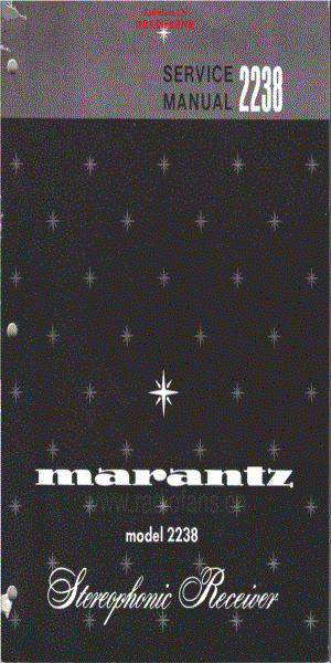 Marantz-2238-rec-sm 维修电路原理图.pdf