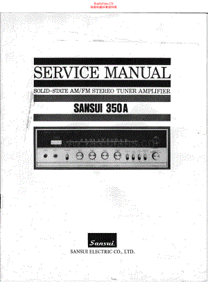 Sansui-350A-rec-sm 维修电路原理图.pdf