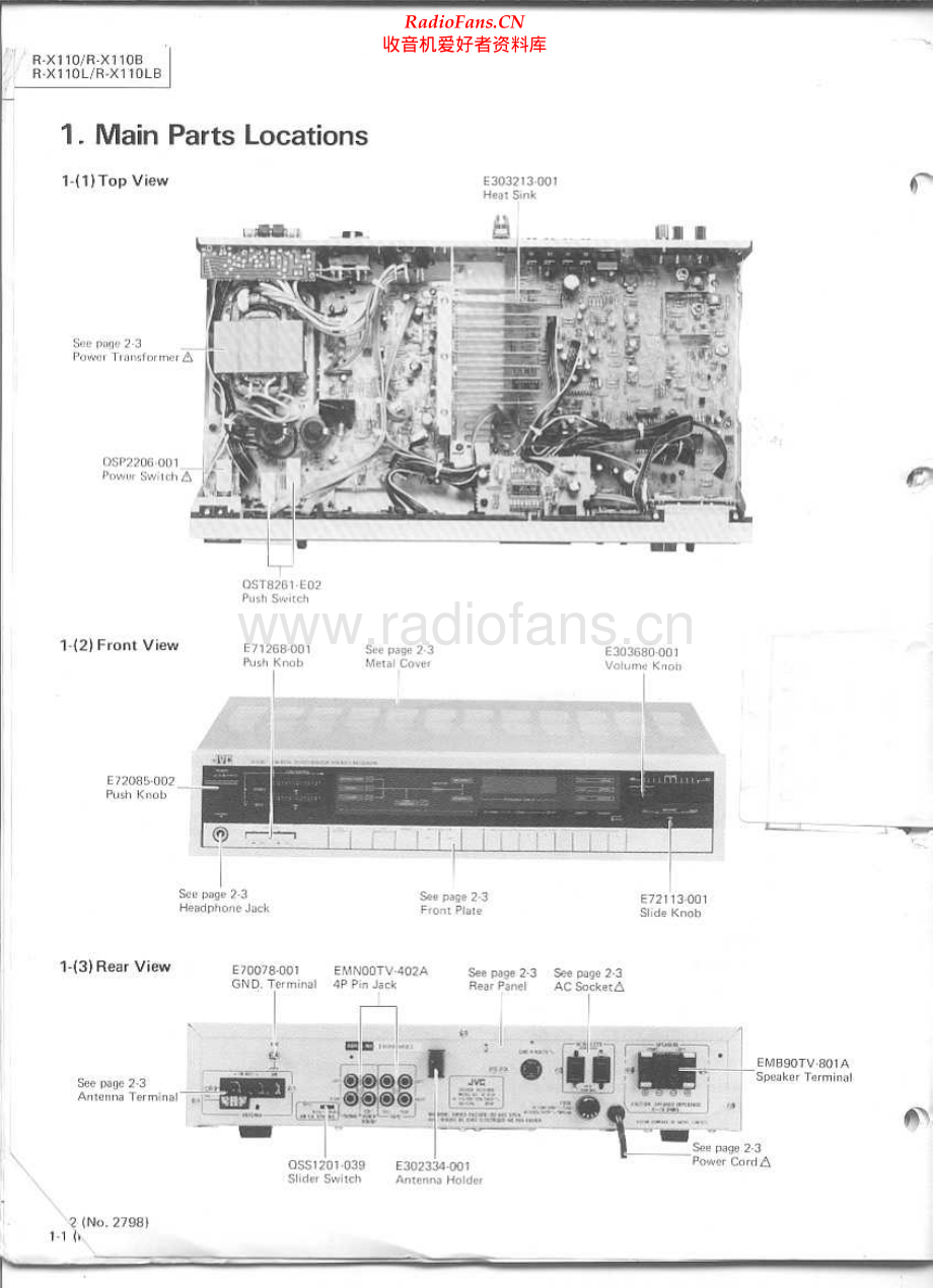JVC-RX110B-rec-sm 维修电路原理图.pdf_第2页
