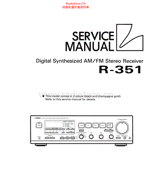 Luxman-R351-rec-sm 维修电路原理图.pdf