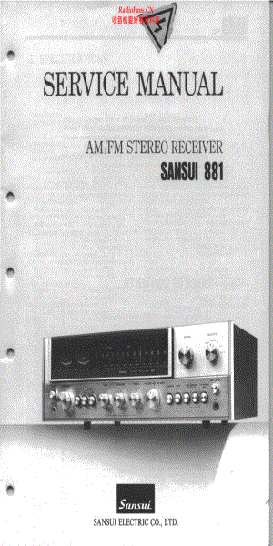 Sansui-881-rec-sm 维修电路原理图.pdf