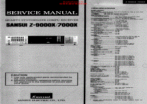 Sansui-Z9000X-rec-sm 维修电路原理图.pdf