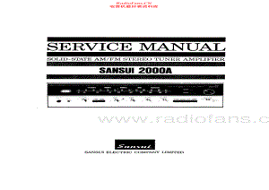 Sansui-2000A-rec-sm 维修电路原理图.pdf