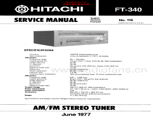 Hitachi-FT340-tun-sm 维修电路原理图.pdf