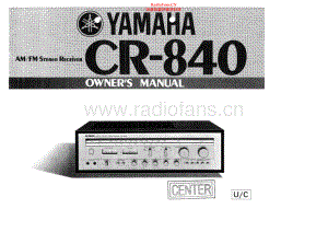 Yamaha-CR840-rec-sm 维修电路原理图.pdf