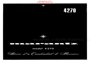 Marantz-4270-rec-sm 维修电路原理图.pdf