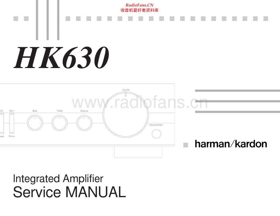 HarmanKardon-HK630-rec-sm2维修电路原理图.pdf_第1页